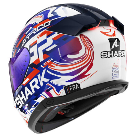 Shark Skwal i3 Replica Zarco GP DE FCE Integraalhelm, Wit-Paars (3 van 3)