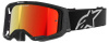 Alpinestars Vision 8 Corp Goggle, Zwart-Rood (Afbeelding 1 van 3)