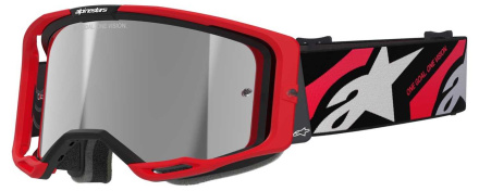 Alpinestars Vision 8 Luar Goggle, Rood-Zilver-Zwart (1 van 3)