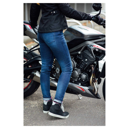 Bull-it Icona II Motorjeans, Blauw (3 van 4)