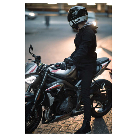 Bull-it Zero Motorjeans, Zwart (4 van 4)