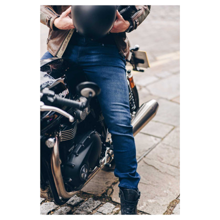 Bull-it Icon II Motorjeans, Blauw (3 van 4)