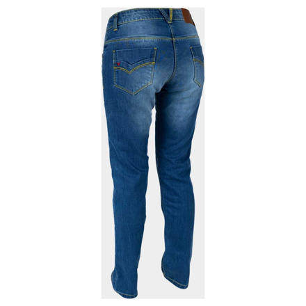 Motto Wear Stella Motorjeans, Blauw (2 van 2)