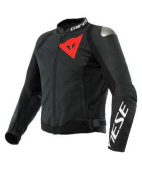Sportiva Leren Motorjas - Zwart