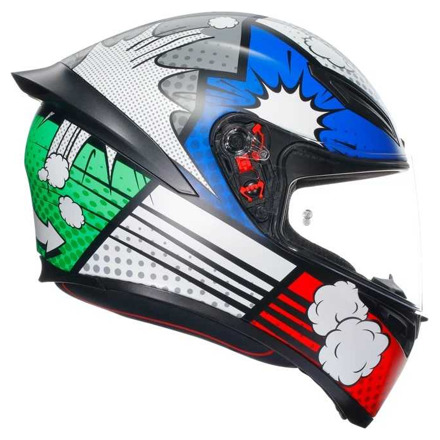 AGV K1 S E2206 Bang Matt Integraalhelm, Multi (3 van 6)