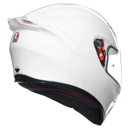 AGV K1 S E2206 Wit Integraalhelm, Wit (4 van 6)