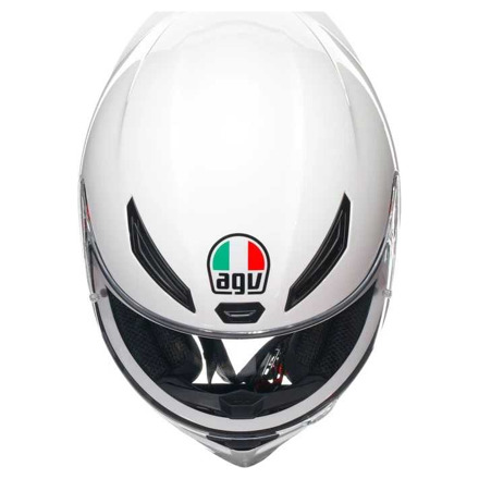 AGV K1 S E2206 Wit Integraalhelm, Wit (6 van 6)
