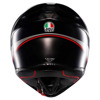 AGV K1 S E2206 Lap Matt Integraalhelm, Zwart-Grijs-Rood (Afbeelding 4 van 6)