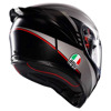 AGV K1 S E2206 Lap Matt Integraalhelm, Zwart-Grijs-Rood (Afbeelding 5 van 6)