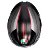 AGV K1 S E2206 Lap Matt Integraalhelm, Zwart-Grijs-Rood (Afbeelding 6 van 6)