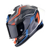Exo-R1 Evo II Air Coup Integraalhelm - Zwart-Rood-Blauw