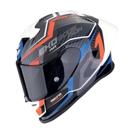 Exo-R1 Evo II Air Coup Integraalhelm - Zwart-Rood-Blauw
