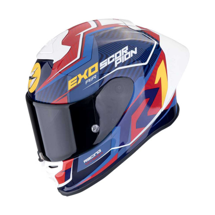 Exo-R1 Evo II Air Coup Integraalhelm - Blauw-Rood-Geel