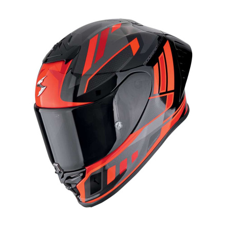 Exo-R1 Evo II Air Vital Integraalhelm - Zwart-Rood-Zilver