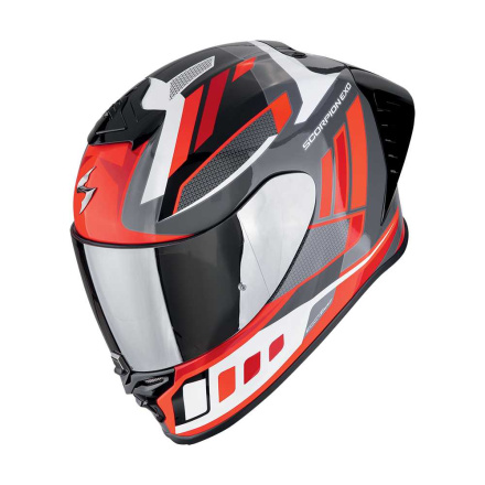 Exo-R1 Evo II Air Vital Integraalhelm - Zwart-Wit-Rood