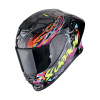 Exo-R1 Evo II Air Savage Integraalhelm - Zwart-Blauw-Roze