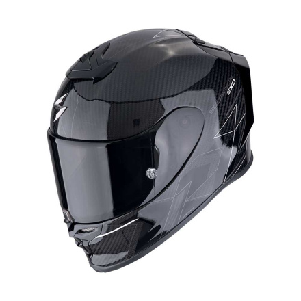 EXO-R1 Evo Carbon Air Cynergy Integraalhelm - Zwart-Wit