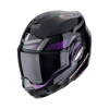 Exo-Tech Evo Conquer Systeemhelm - Zwart met print