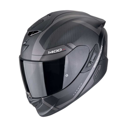 EXO-1400 EVO II Carbon Air Enko Integraalhelm - Mat Zwart-Zilver