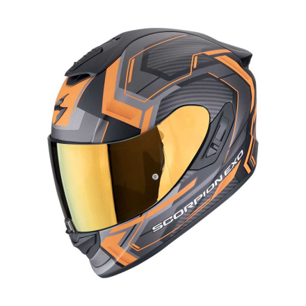 EXO-1400 EVO II Air Linart Integraalhelm - Mat Zwart-Oranje