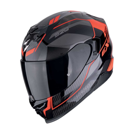 EXO-520 EVO AIR LENA Integraalhelm - Zwart-Rood