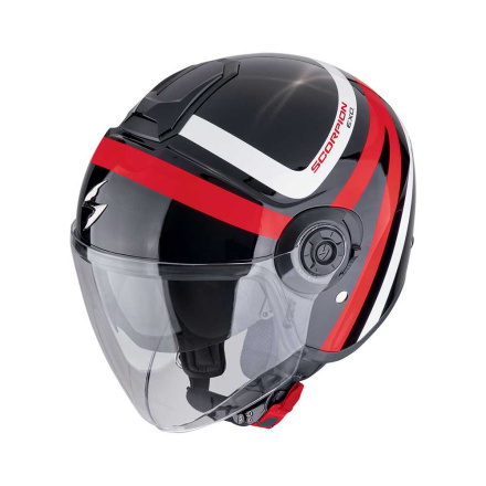 EXO-CITY II RIVA Jethelm - Zwart-Rood