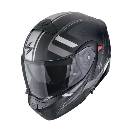 EXO-930 EVO ARDENS Systeemhelm - Mat Zwart-Zilver