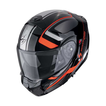 EXO-930 EVO ARDENS Systeemhelm - Zwart-Rood