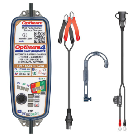 Tecmate Optimate 4 Quad Gold, Blauw (3 van 3)