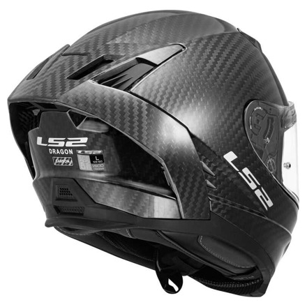 LS2 FF807 Dragon Integraalhelm, Mat Carbon (5 van 5)