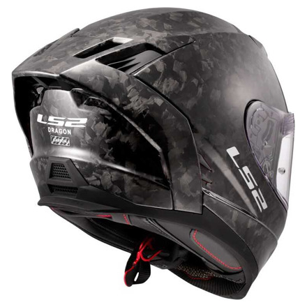LS2 FF807 Dragon Integraalhelm, Carbon (5 van 5)