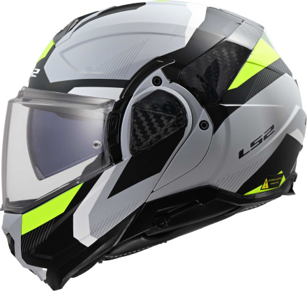 FF910 Advant II Triple Systeemhelm - Grijs