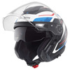 Schuberth J2 Sigma Jethelm, Wit-Blauw (Afbeelding 2 van 5)