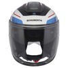 Schuberth J2 Sigma Jethelm, Wit-Blauw (Afbeelding 5 van 5)