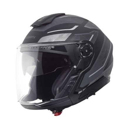 Schuberth J2 Sigma Jethelm, Zwart-Grijs (1 van 5)