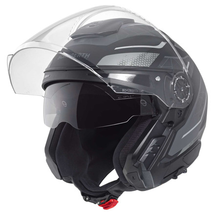 Schuberth J2 Sigma Jethelm, Zwart-Grijs (2 van 5)