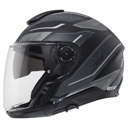 Schuberth J2 Sigma Jethelm, Zwart-Grijs (3 van 5)