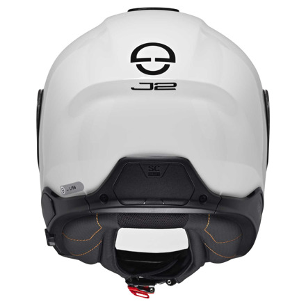 Schuberth J2 Jethelm, Wit (5 van 5)