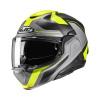 F100 Bios Systeemhelm - Grijs-Fluor