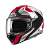 F100 Bios Systeemhelm - Wit-Rood