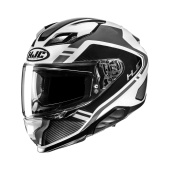 F71 Tozz Integraalhelm - Wit-Grijs
