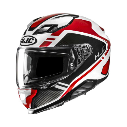 HJC F71 Tozz Integraalhelm, Wit-Rood (1 van 3)