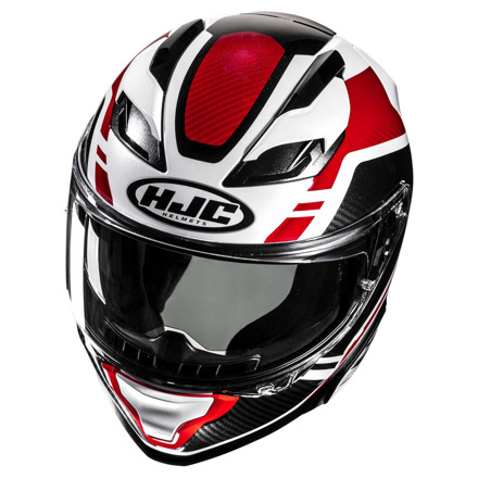 HJC F71 Tozz Integraalhelm, Wit-Rood (2 van 3)