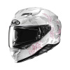 F71 Eliz Integraalhelm - Wit-Roze