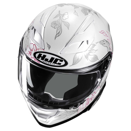 HJC F71 Eliz Integraalhelm, Wit-Roze (2 van 3)