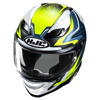 HJC F71 Fes Integraalhelm, Geel-Blauw (Afbeelding 2 van 3)