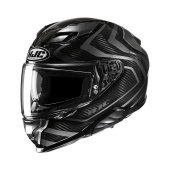 F71 Carbon Nevio Integraalhelm - Zwart-Grijs