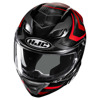 HJC F71 Carbon Nevio Integraalhelm, Zwart-Rood (Afbeelding 2 van 3)