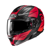 RPHA 91 Blat Systeemhelm - Zwart-Rood