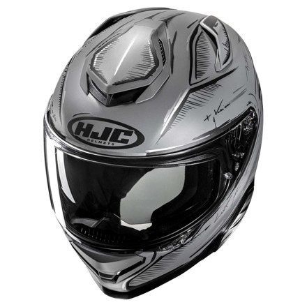 HJC RPHA 71 Teth Integraalhelm, Grijs-Zwart (2 van 3)